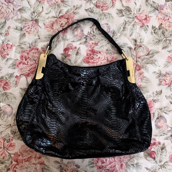 Python Print Leather Bag - Picture 2 of 5